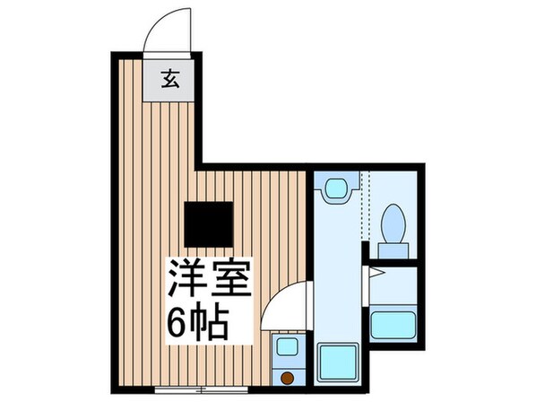 クラウンパレス与野本町の物件間取画像